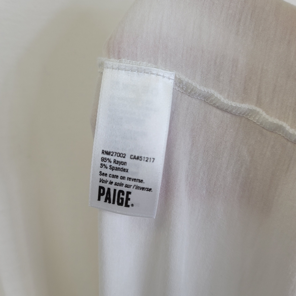 Paige elevated basic T shirt - Picture 4 of 5